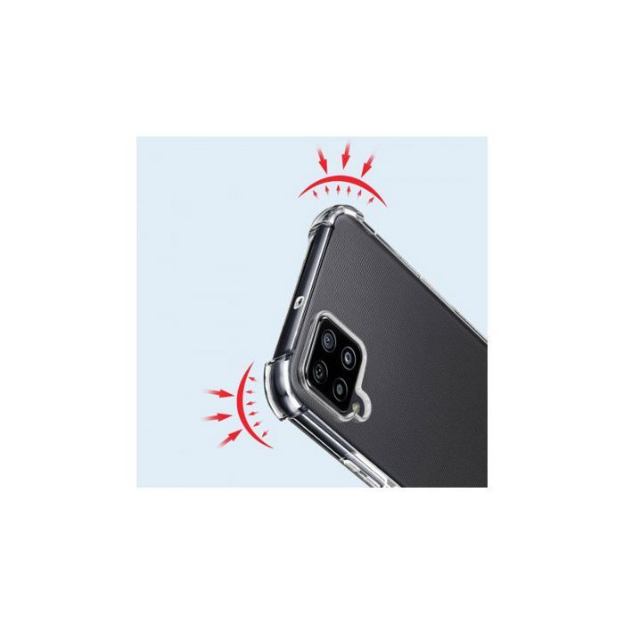 Coque silicone transparente antichoc pour Samsung A12