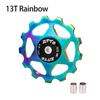 ZTTO 11T 13T MTB Bicycle Rear Derailleur Jockey Wheel Steel Bearing Pulley AL7075 CNC Road Bike Guide Roller Idler 4mm 5mm 6mm