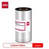 Deli 81522 Thermal Transfer Wax Ribbon for Label Printers