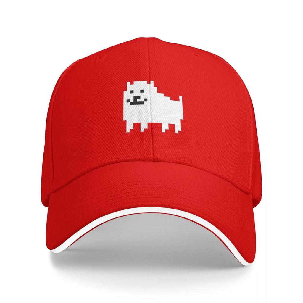 Unisex Baseballkappen Undertale Nerviger Hund Outdoor Streetwear Sommer Sport Baseballkappen Kappe Casquette Mehrfarbige Hüte