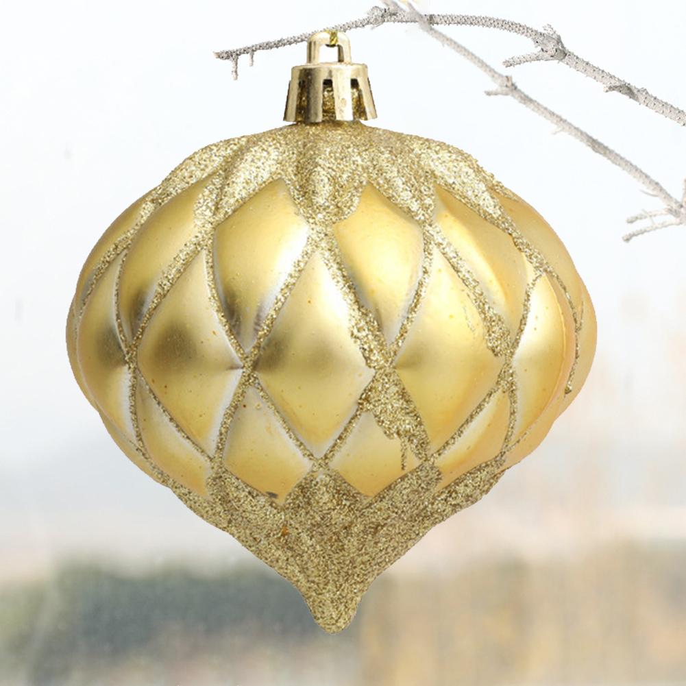 Lively Colored Christmas Onion Balls Perfect for Any Holiday Setup