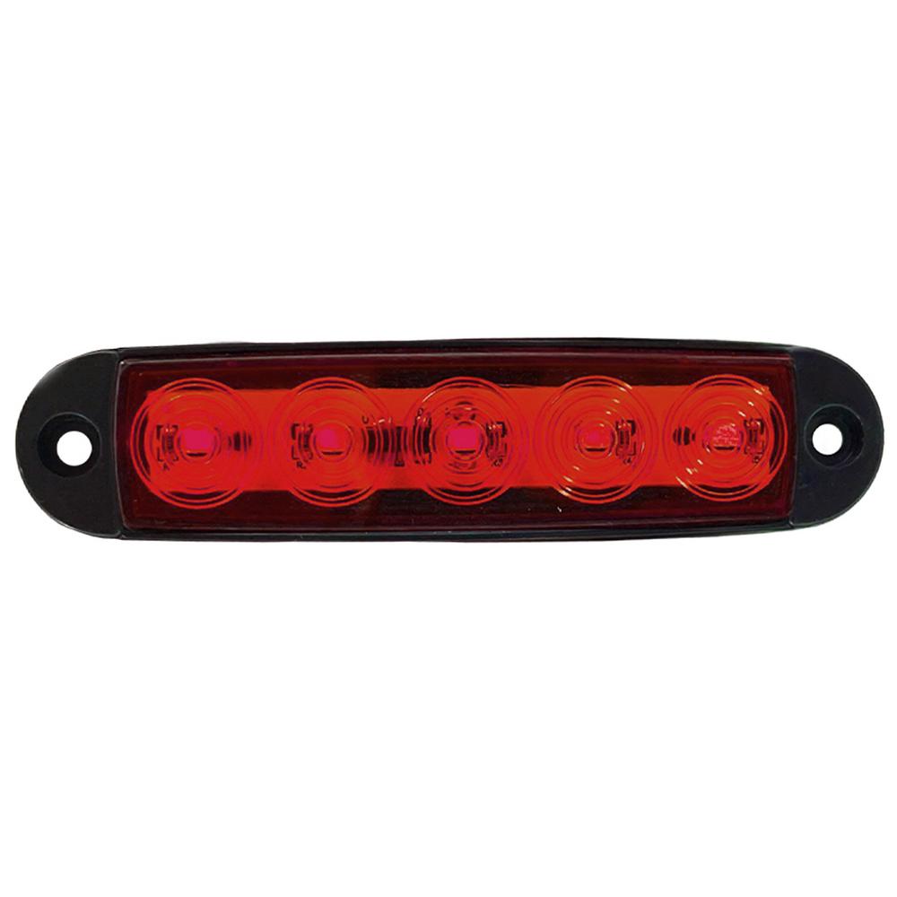 

Trailer Marker Lights Caravan Sealed Indicators Clearance Lamp Waterproof LED Truck Side Marker Lights Clearance Indicator Lamp красный