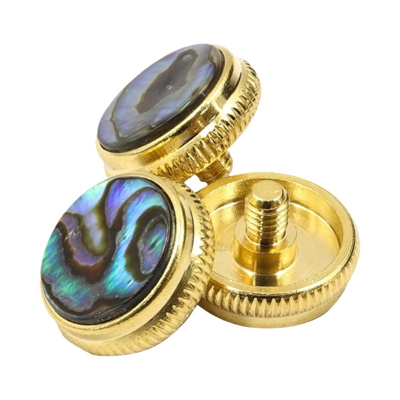 

Comfortable Grip Valves Covers for Brass Instruments Easy Installation Natural Shell Smooth Touches Design 1