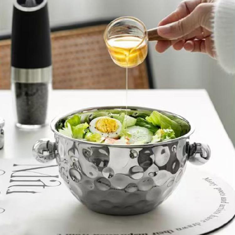 Modern Hammered Metal Ice Buckets Set Of 2 Gift Ice Container Set For Chilling Wine Beer And Cocktails At Gatherings