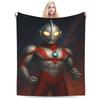 ULTRAMAN Plush Blanket Children  Flannel Throw Blanket For Couch Chair Soft Design Quality Bedspread Gift