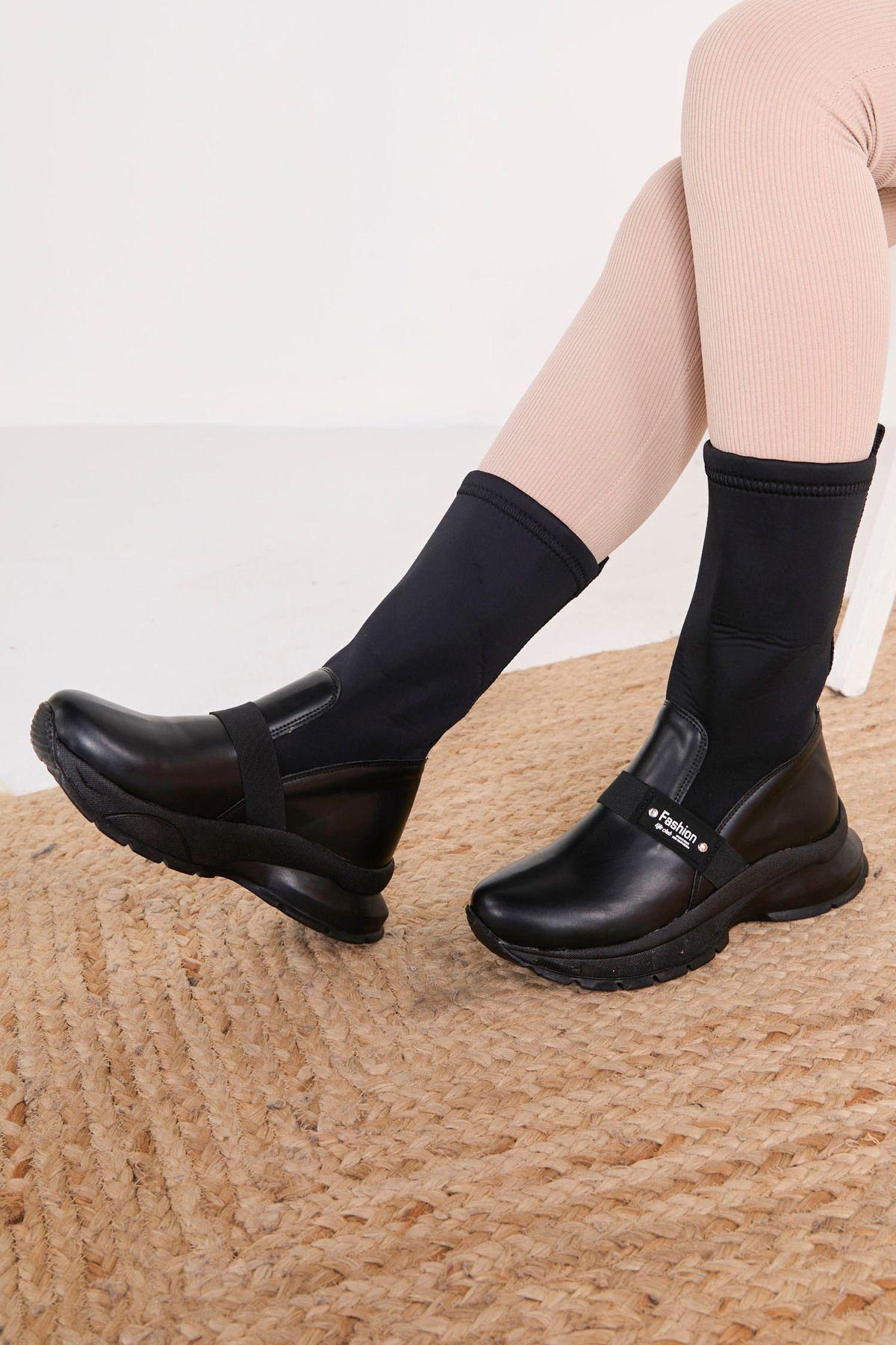 

Women Modern Stylish Fashion Women Black Boots 37