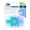 Succhietto azzurro morbido 2 pz 6-16m