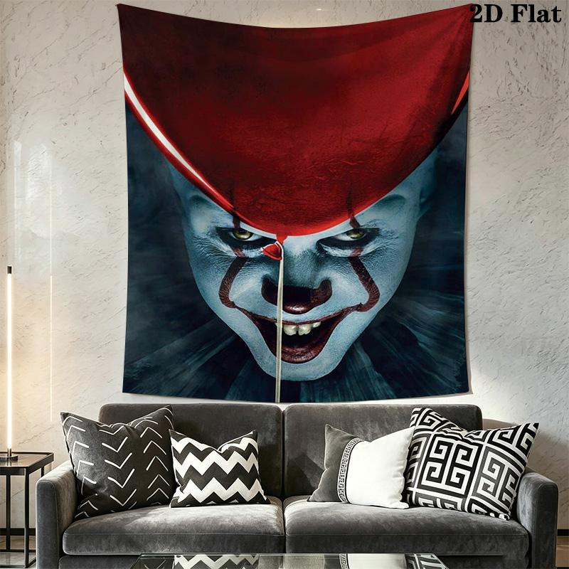 Horror Movie Characters Tapestry Tapestry Wallmounted Fashion Print Homestay Soft Decoration Tapestry Wall Decoration Work Of Art