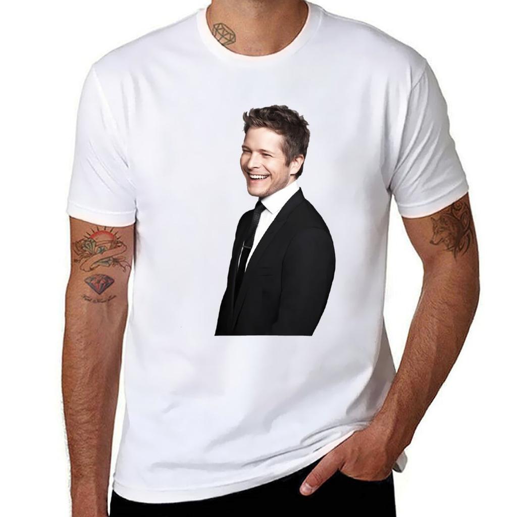 Matt Czuchry Tshirt Fashion Casual Short Sleeve Tshirt