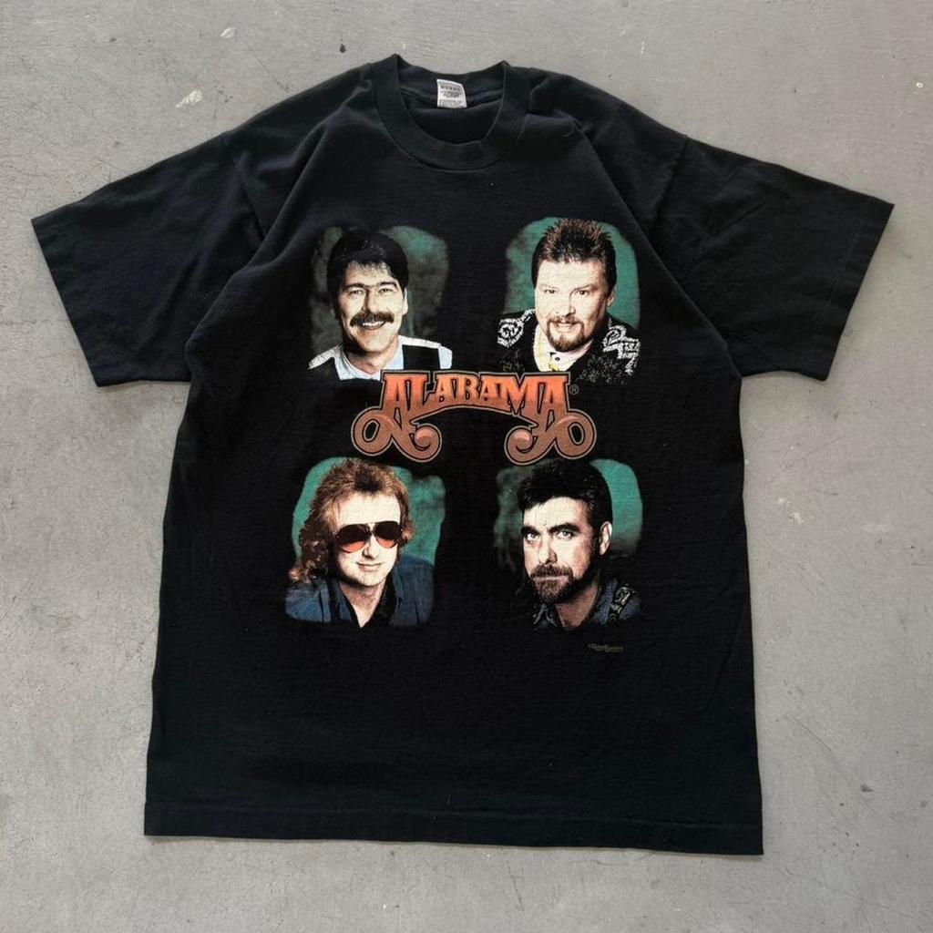 Vintage 90s Alabama On Your Country Music Band T-Shirt