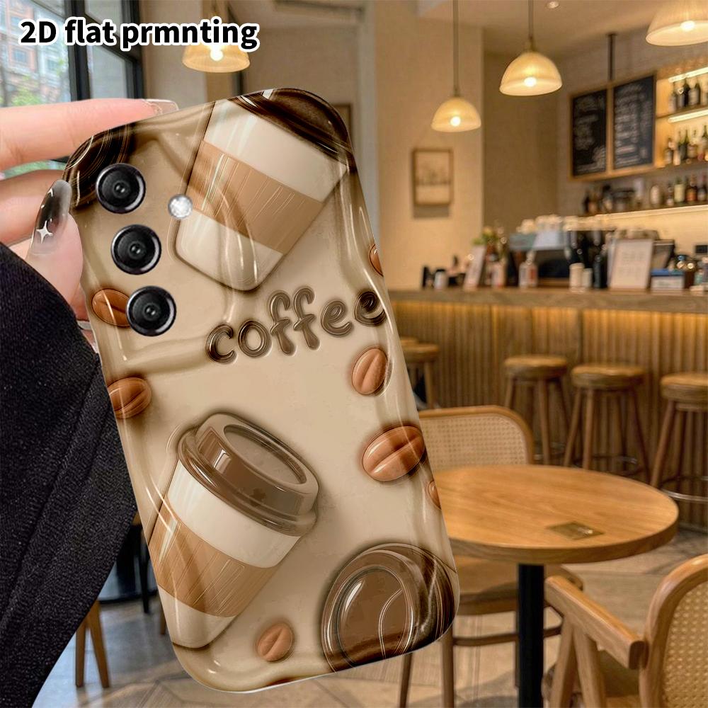 Phone Case: 2D flat design, suitable for Samsung Galaxy A34 A35 M05 M06 S20 S22 S21 FE Plus 5G protective case, light beige base color, perfect Christ