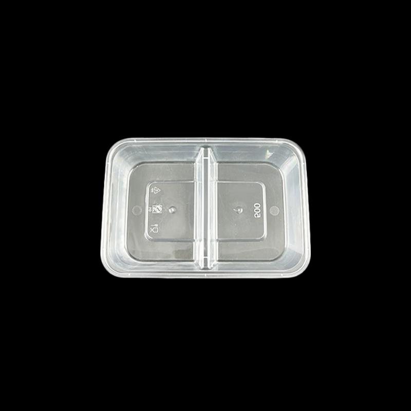 Disposable Rectangular Takeaway Meal Prep Containers