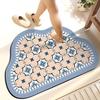 Diatom Mud Mat Absorbent Quick Drying Non-slip Mat Can Be Cut To Take Care of The Foot Mat