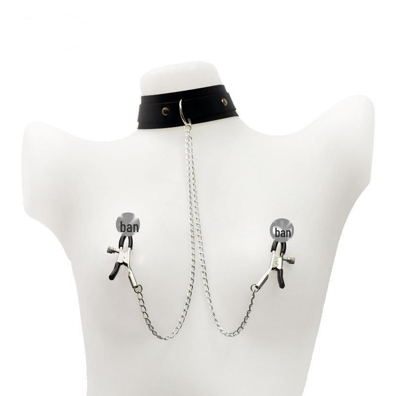 Adult Toys: Sex Collars, Nipple Clamps, SM Neck Collars, Neckbands, Bondage Restraints, Queen Training, Leashes, Couples Accessories.