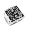 Anello Numero Personalità 13 Acciaio Inossidabile Fascino Moda Stella Biker Gioielli Regalo Uomo SWR0926