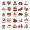 1set Strawberry sticker cartoon cute mobile phone case water cup decoration waterproof sticker
