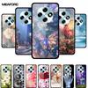 Butterfly Tempered Glass Case For A5i Pro A5 4G Case 6.67" Hard Back Cover Bumper For OPPO A6 Pro A6i A5 5G Cases Coque Capa