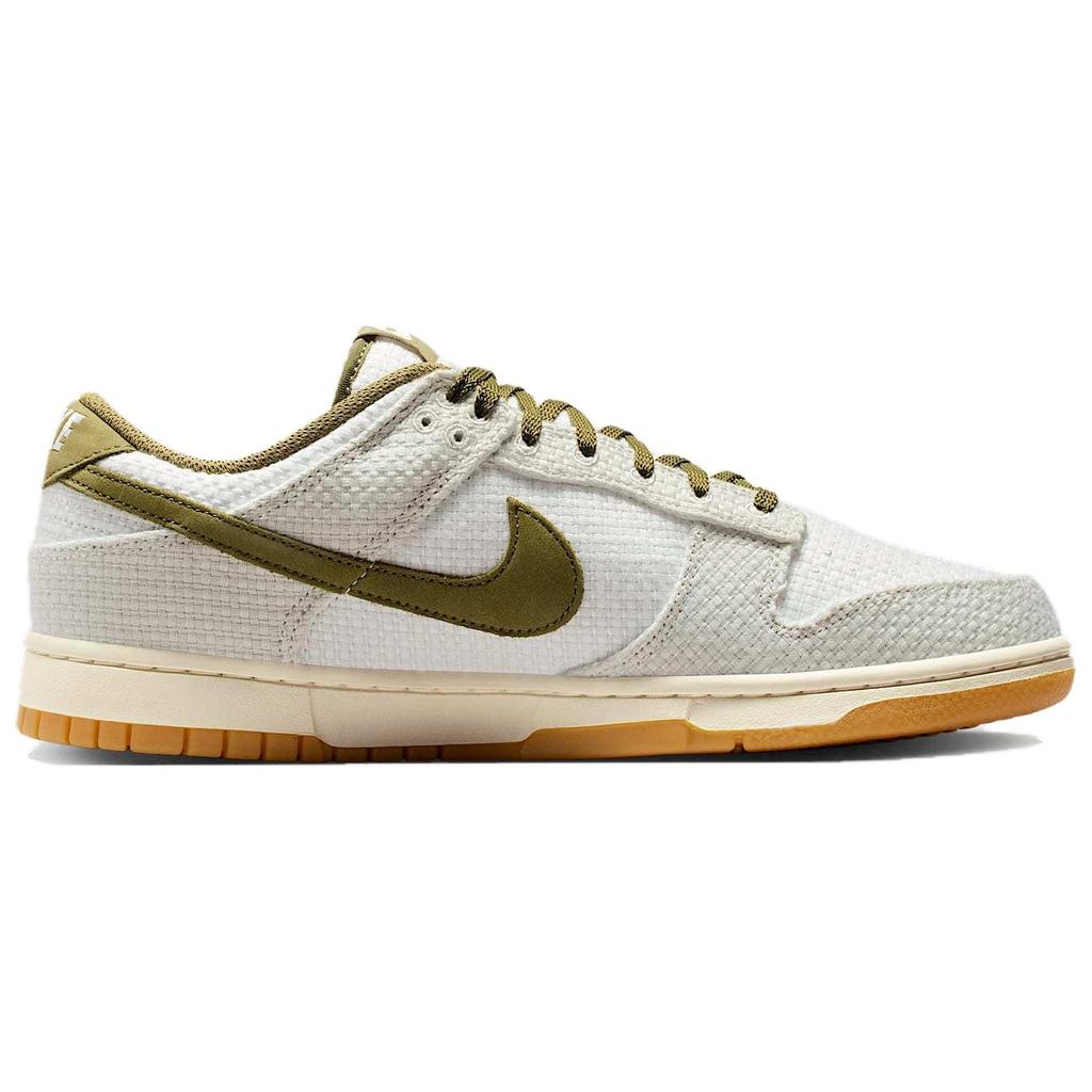 Nike Dunk Low Retro SE Comfortable Fit Low Top Skate Shoes Men Sneaker White Green II7078001