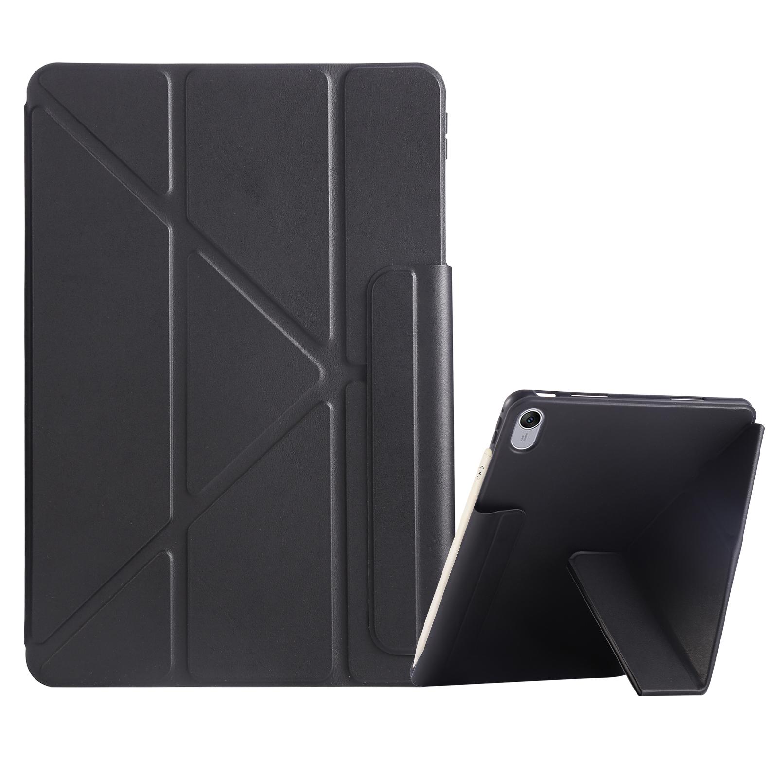 Hoesje Voor Huawei MatePad 11.5 SE 11 Air 11.5 11.5S 12 Pro 12.2 Meerdere Standhoeken Cover Voor Honor X8 9 Magic 12.3 13.3 Funda Matepad T10S zwart