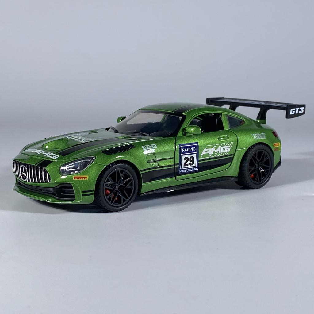 1:32 Benz AMG GT Super Sportovní Auto Slitina Tlakově Odlitý Model Auta Se Zvukem Světlem Zatáhni Zpět Dětské Hračkové Auto Dekorace Hobby Sběratelský
