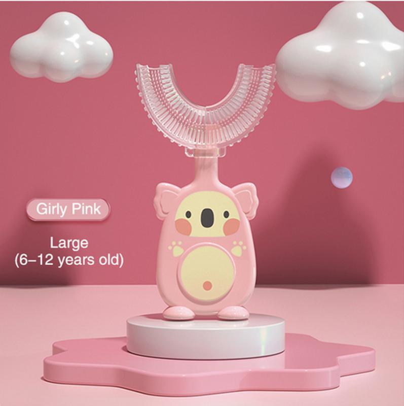 Baby Toothbrush Children's Teeth Oral Care Cleaning Brush Soft Silicone Baby Teether Toothbrush New Baby Products 2-12 Years Old