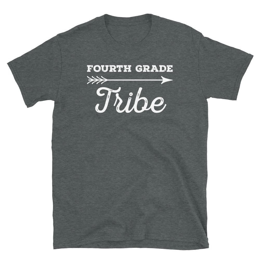 Fourth Grade Tribe School Teacher K-12 Education Short-Sleeve Unisex T-Shirt S