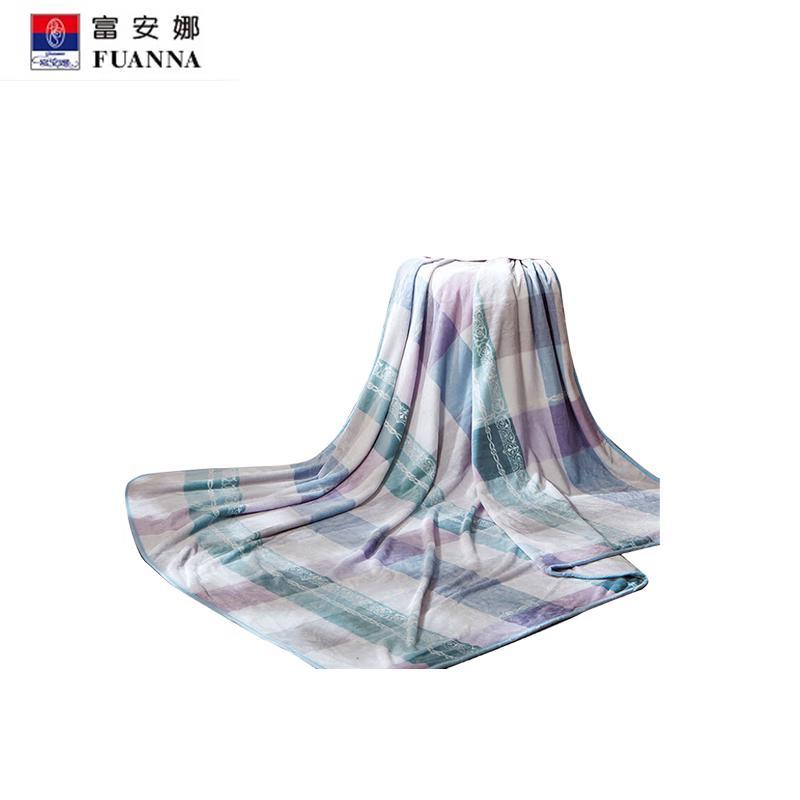 

FUANNA Seine Style Flannel Throw Blanket