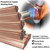 HHO-For Copper Pipe For Air Conditioner Refrigerator Brazing Rod 10 Sticks Self Fluxing Phosphor Welding Rod Pipe Oven