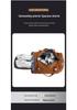 New Lightweight Multi-functional Travel Bag: Large-Capacity, Wear-Resistant, Foldable Gym/Business Shoulder & Handheld Bag.