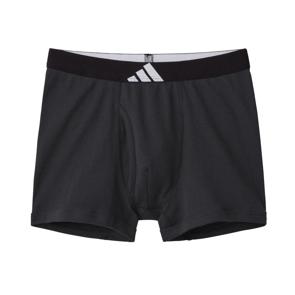 Adidas Boxer Velikost 9A Chlapecké 2-balení Slipy s otevřeným předním dílem, 100% bavlna,