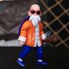 14cm Dragon Ball Z Master Roshi Kame Sennin Movable Joints PVC Action Figures Model Car Cake Decorations Dolls Toys Kids Gifts
