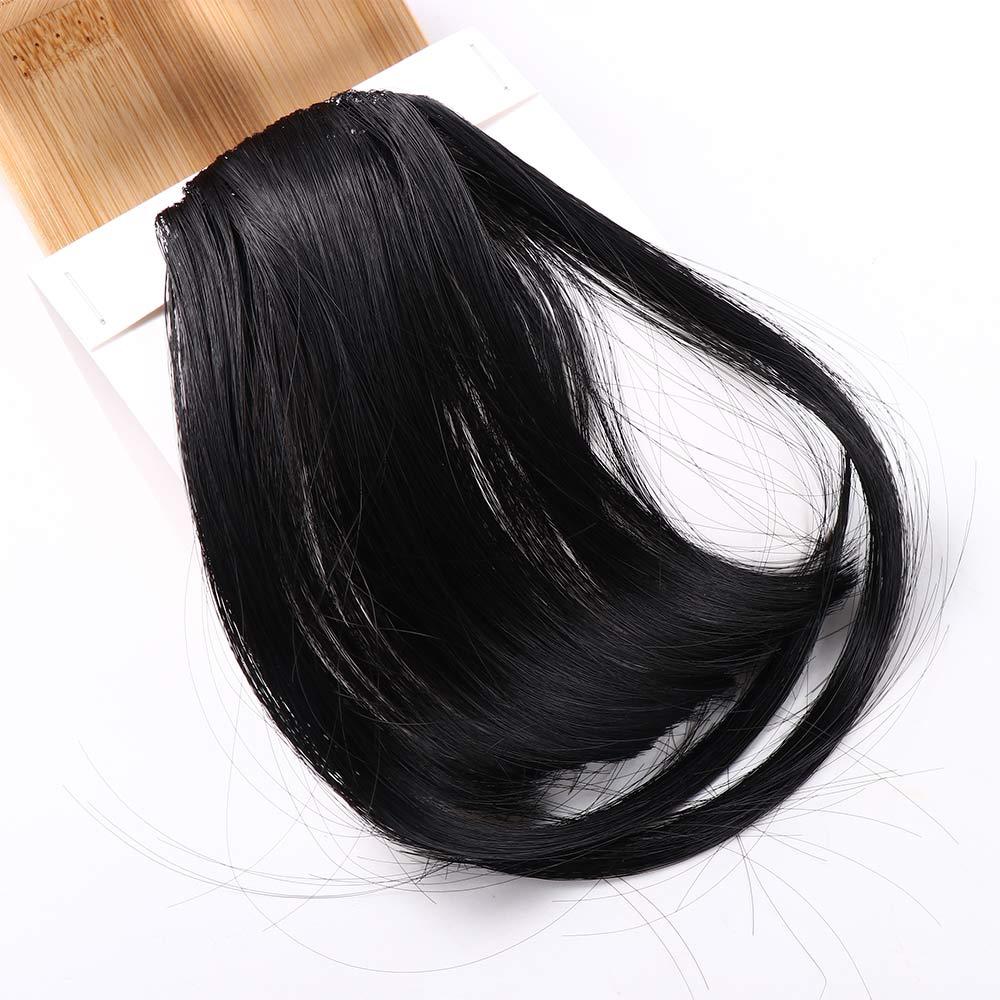 Neat Bang Hair Extension for Women Accessories Fringe Hairpieces Synthetic False Hair Air Bangs