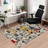 Custom Name Excavator Printed Carpet, for Office Chair Living Room Bedroom Kitchen Room Decor Gifts.