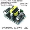 High Efficiency AC-DC 220V to 5V DC Converter 3.5W 700mA Step Down Power Transformer Module for LED Light Power Supply