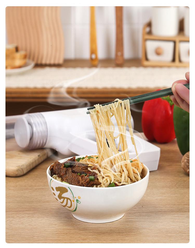 Tragbarer Kabelloser Automatischer Nudelbereiter: Kompakte elektrische Teigpresse für einfache hausgemachte Nudeln