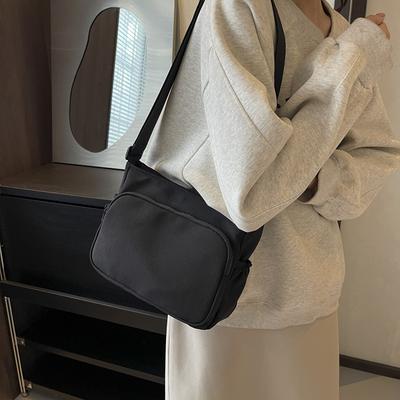 Petit sac simple décontracté à porter sous le bras sacs sac pour femme 2025 nouveau sac en toile simple sac messager polyvalent petit sac carré