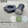Upgraded Version Roller Fixed Angle Sharpener 12° 15° 18° 20° 22° Quick Safe Sharpening Diamond Agate Stone Whetstone Polishing