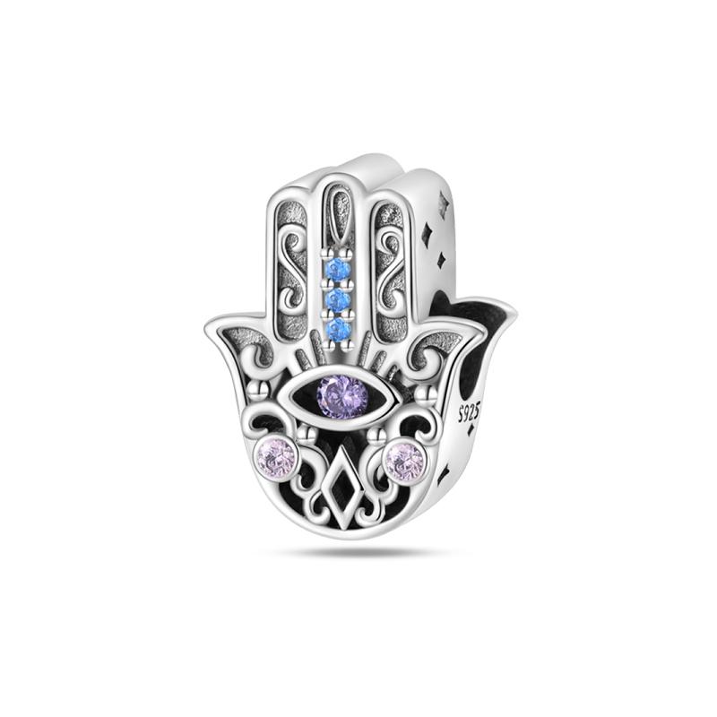 Genuine Copper Classical Lotus Butterfly Angel Cross Dragonfly Pink Purple Charm Bead Charms Bead Charms Compatible With Pandora Authentic Bracelets D