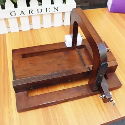 Wooden Soap Cutter Wire Slicer,Large,Professional,Adjustable Loaf Slicer Cutting Tool for