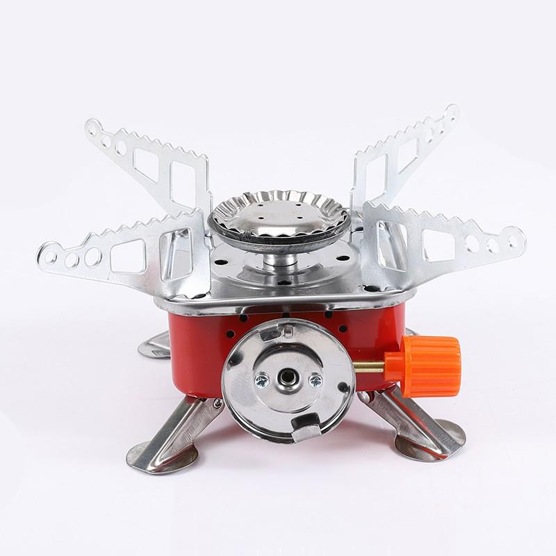 Portable Foldable Gas Camping Stove for Outdoor Cooking and Water Boiling