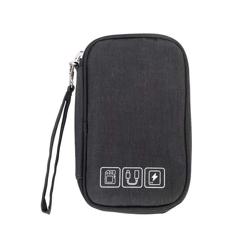 Portable Cable Organizer Bag Travel Cable Bag Gadget Organizer Bag Power Bank Pouch Bag USB Cable Storage Bag For Charger Wire