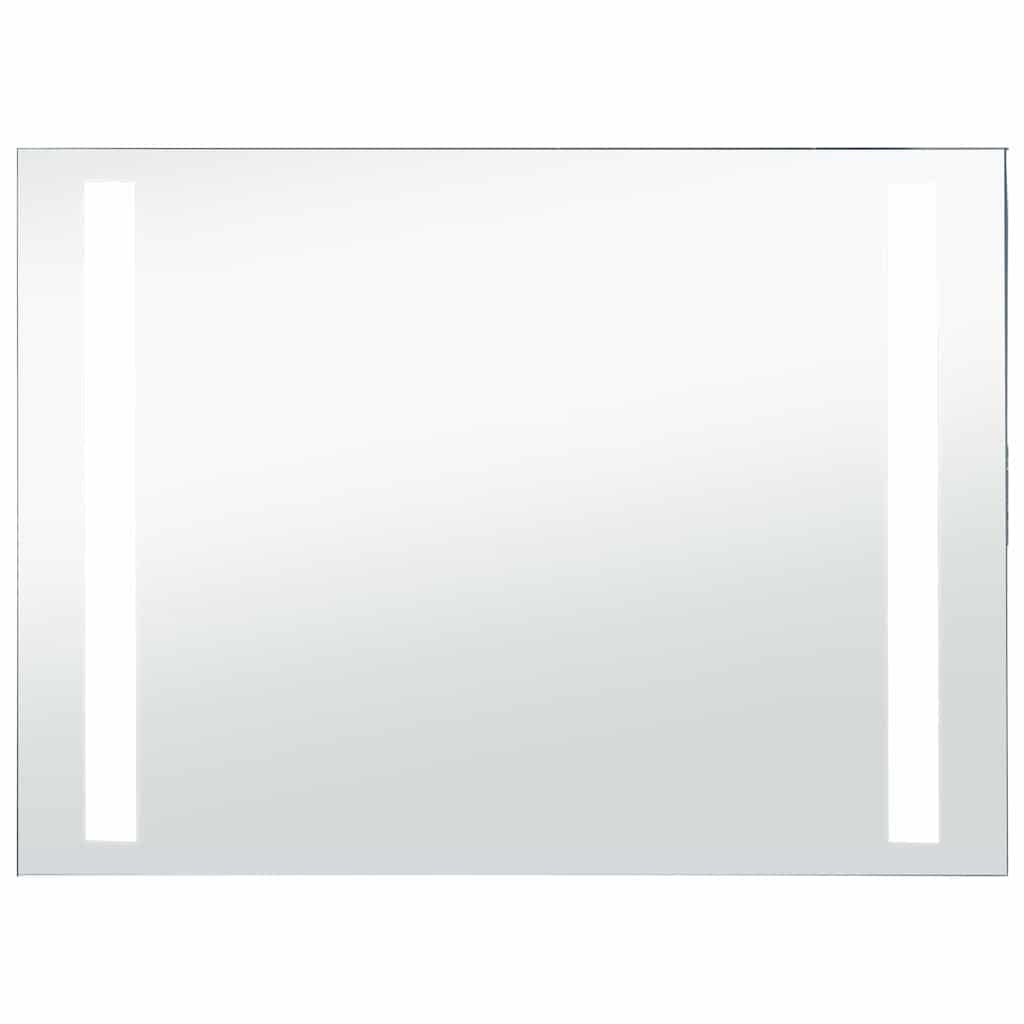 Bathroom Wall Mirror with LED Lights 100 x 60 cm