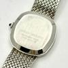 Used [Beautiful/New Battery] SEIKO CREDOR Ladies Watch Square Silver 1421-5020 350088