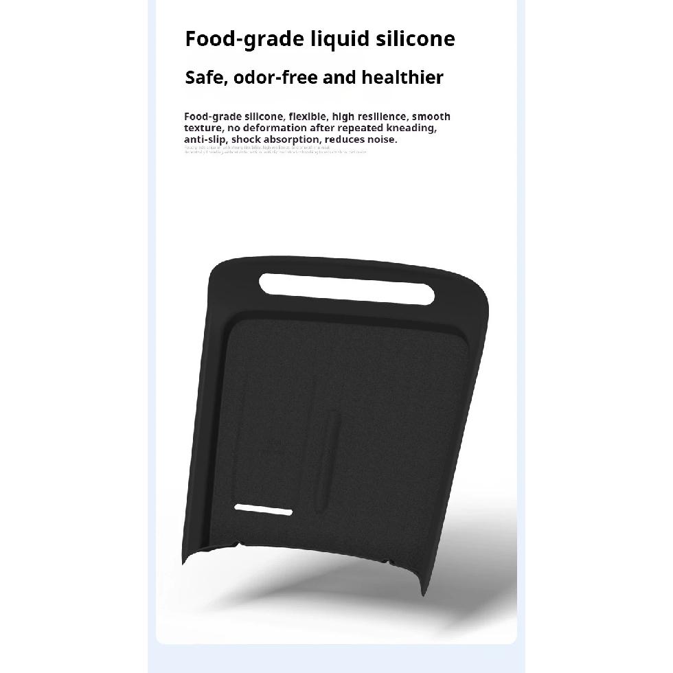 For 2026 MG 4X Central Wireless Charging Silicone Mat Anti-slip Dustproof Phone Pad Car Interior Protective Liner Accessories