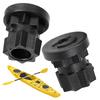 Nylon Mounting Adapter Base Non-Slip Navigation Bracket Support Tool Lightweight For Canoe Dinghy Yacht Rowing Boat Accessories