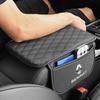 Leather Car Armrest Mat Tissue Boxes Height Pad Armrest Box For Renault Dacia Reynolds Series Koleos Kadjar Captur 2 3 4
