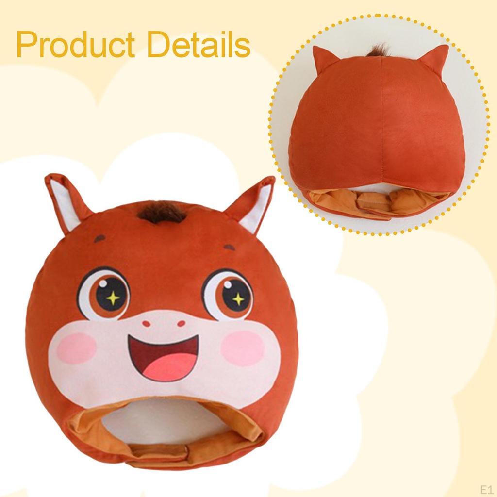 Hat Comfortable Party Stuffed Animal for Men Unisex Girls Women Boys