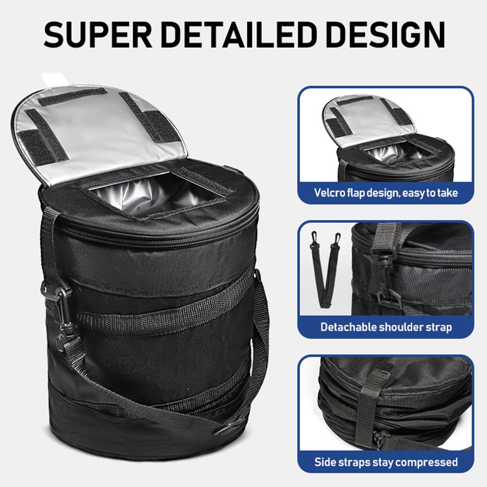 Golf Cart Cooler Bag Collapsible Golf Cart Cooler Multifunctional Foldable Insulated Bag Large Capacity for Camping Picnic