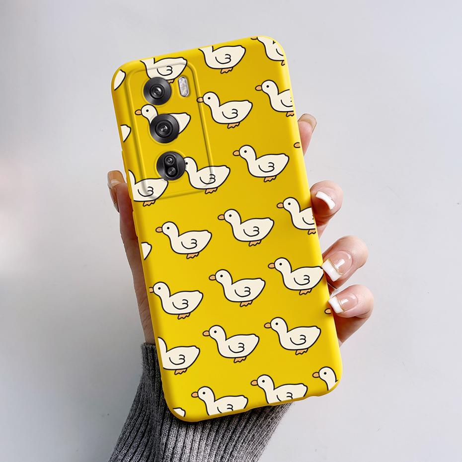 For OPPO Reno 12 Pro Case Cute Bear Cartoon Frog Back Cover Matte Silicone Soft Phone Case For OPPO Reno 12 Reno12 Pro 5G Fundas