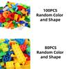 Non-Toxic 180Pcs Building Blocks Baseplate Marble Race Run Track Classic Basic Bricks Compatible Parts Slide Assembly Toy Construction